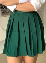 Falda plisada japonesa para mujer, falda de cintura alta, estilo Harajuku coreano, Kawaii