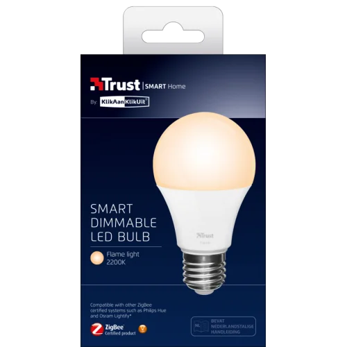 Интеллектуальная LED лампа Trust 71179 ZIGBEE 2200К DIM ZLED-2209 E27