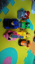 Coche de juguete de la patrulla canina para niños, juguete de figuras de acción de personajes de la patrulla canina, perro Ryder Chasing Rubble Skye extraíble, juguete para regalo