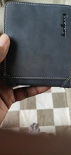 Billeteras informales para hombre, billetera plegable corta de cuero, monedero, 17 tarjetero