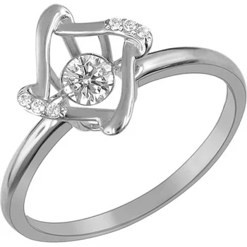 

Esthete ring with 7 cubic zirconia White Gold