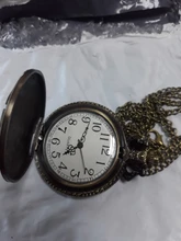 Pocket Watch Best-Gifts Military Vintage Bronze Retro Unisex Corps for Men Boys Man United