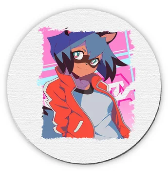 

BRAND NEW ANIMAL mousepad raton round mat