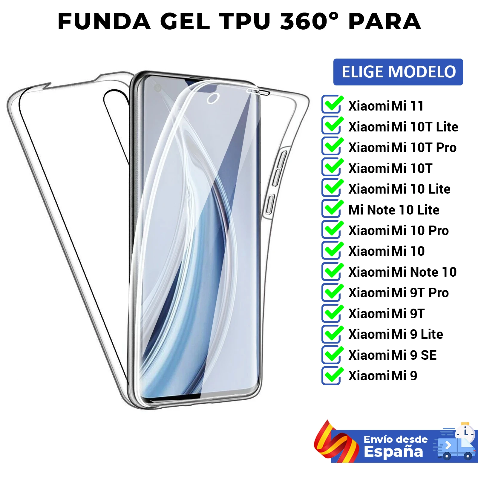 QiongNi Funda para Xiaomi Mi 11 Lite 5G Caso,Funda para Xiaomi Mi 11 Lite  4G Funda de cuero, Funda de cuero con tapa para Xiaomi Mi 11 Lite M2101K9AG