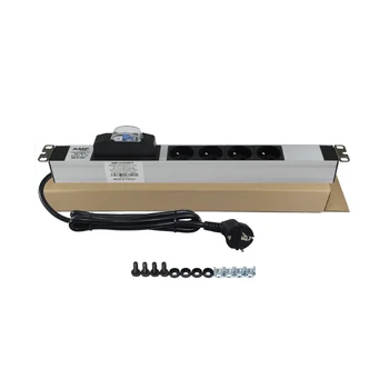 

Amp Connect PDU 19 ''1U 4 WAY FRENCH TYPE NFC 61314 SOCKET CIRCUIT BREAKER CONNECTED ALUMINIUM PROFILE FRAME PDU
