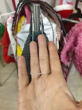 Mujer joyería fina de Plata de Ley 925 Plata ROLO dije para collar de cadena 2MM plata ancha collar 16 18 20 22 24