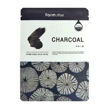 

Fabric mask farmstay visible difference mask sheet charcoal