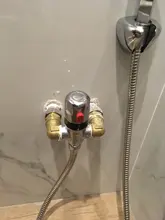 SHBSHAIMY-válvula termostática de mezcla de latón, grifo de ducha constante con temperatura del agua, termostato para baño y cocina