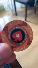 Fichas de póquer de Texas de cerámica, juego de fichas de póker profesionales de Casino europeo, 39x3,3 MM, 10g, 10 unids/lote, envío directo