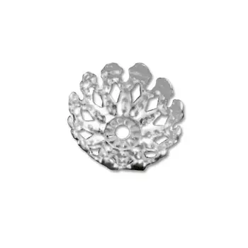 

Decorative cap fin1268, 8*4mm, 50 pcs/pack (Silver)