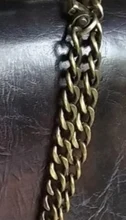 Cadenas de acero para bolso de 9mm, cadena de repuesto desmontable DIY, correas para bolsos, ASA, accesorios de hombro, cruzado