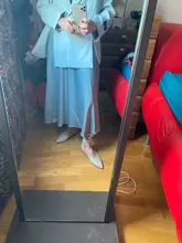 Marchitas de verano faldas mujer moda 2020 midi faldas Inglaterra Oficina satén alto cintura simple Falda larga elegante de las mujeres