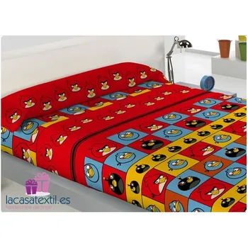 

Set Bed Sheet 3 PCs Pyrenees Angry Bird BED 90x195 cm.