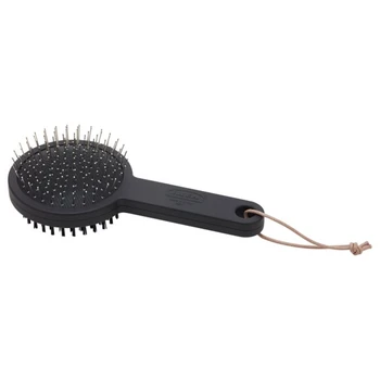 

Ikea Two-sided brush. With its hard side, you can brush the balls in its fur and thin its fur, you can give your pet a nice mass