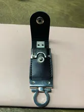 Keyring Pendrive Creativo USB Text Me Metal 16GB 8GB Usb2.0 4GB 32GB 64GB Wrist-Band