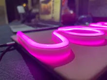 Sign-Lamp Battery-Box Nightlight Led-Neon-Lights Christmas Wedding Double-Powered Love-Shape