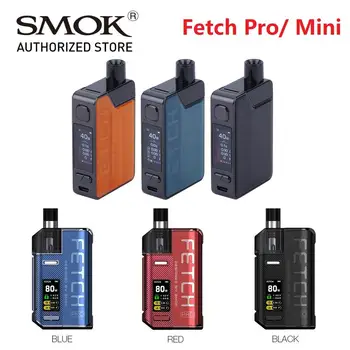 

Original SMOK Fetch Pro Kit Power by 18650 Battery vs SMOK Fetch Mini Pod Kit 1200mAh Pod Mod Kit vs Target PM80/ VINCI Air