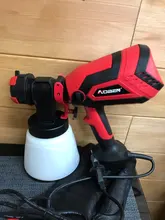 AOBEN-pistola pulverizadora eléctrica de mano, 750W, HVLP, 1000ML, pulverizadores de pintura para coche, decoración para el hogar, aerógrafo, Control de flujo, 4 boquillas, fácil uso