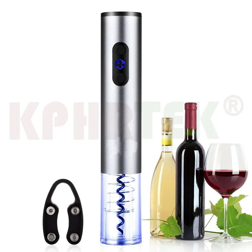 

Automatic Electronic Wine Bottle Opener Kit Electric Corkscrew With Foil Cutter Without Box nf20kg