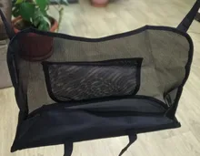 Organizador de red de bolsillo para asiento trasero de coche, bolsa de mano, soporte de red, barrera de asiento trasero, chico de Mascota, bolsa de almacenamiento automática para documentos de teléfono