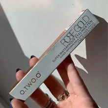 O.TWO.O negro líquido delineador de ojos de Super resistente al agua duradera de trazador de líneas del ojo fácil de usar maquillaje de ojos cosméticos herramientas