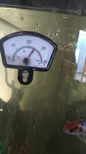 Termómetro de acuario con puntero, Dial de temperatura sumergible, copa de succión, envío directo