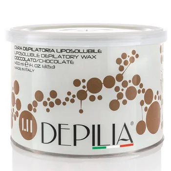

DEPILATORY WAX JAR LIPOSOLUBLE CHOCOLATE 1. 11 400ML WAXING DEPILA