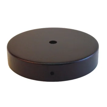 

Metal bracket black color 120mm diameter and one output