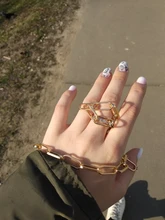 Cadena corta de clavícula de doble capa para mujer, gargantilla de Metal gruesa con cabeza de moneda, estilo Hip Hop, joyería para fiesta