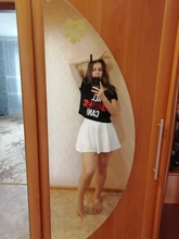 Short Skirt Pants Tutu Faldas Mini High-Waist Whole-Year School Plus-Size Suitable-For