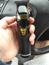 Cortadora de pelo profesional para hombres, máquina cortadora de pelo eléctrica recargable, para Barbero, Can be zero gap