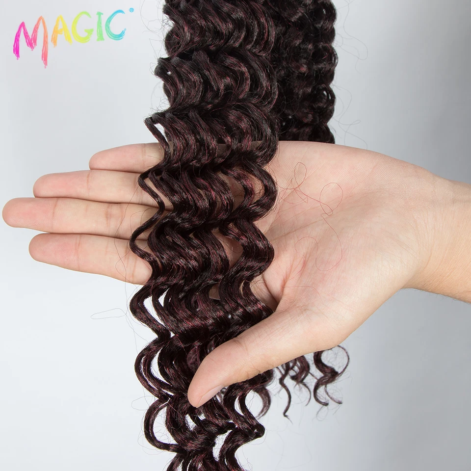 Onda de Água Magia Paixão Torção Crochê Cabelo Extensão Afro Kinky Encaracolado Ombre Cor Pacotes 3 Pçs Trança Sintético 14 Online shopping