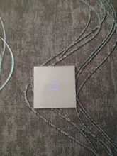 Esooli-Interruptor táctil de pared para el hogar, con wifi, 1 sentido, estándar de la UE, Tuya/Smart Life/ewelink, 2 entradas, control de voz por Google Home, Amazon Alexa