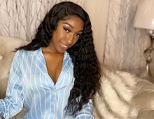 Pelucas de cabello humano brasileño para mujeres negras, 28, 30, 40 pulgadas, barato, con encaje Frontal 13x4, rizado, sin pegamento, Remy