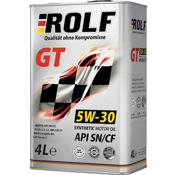 

Engine oil Rolf GT 5W-30 4 L