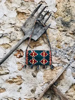

North Turkish Woven Antolian Rug Handbag