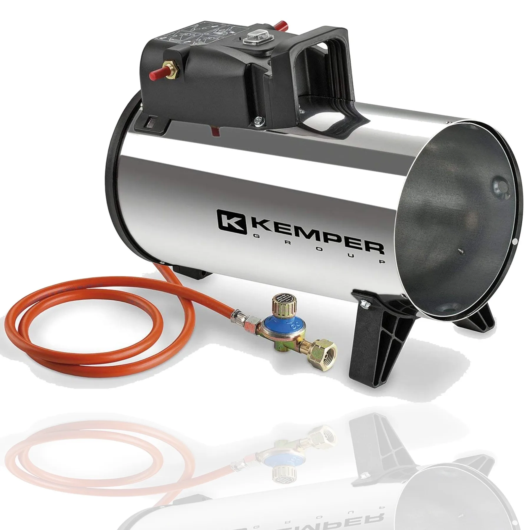 GAS HEATER HOT AIR GENERATOR MOBILE PORTABLE ADJUSTABLE 18 KW