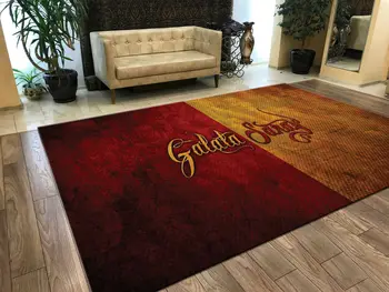 

Galatasaray The Turkish Team Patterned Carpet ,Non Slip Floor Carpet,Teen's Carpet,Turkish Rug