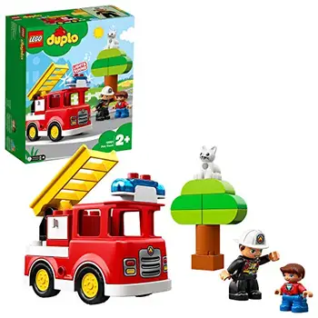 

LEGO Duplo Town-fire truck, rescue adventure construction toy (10901)