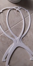 Soporte plegable portátil para pelucas, soporte para peluca, accesorios para el cabello