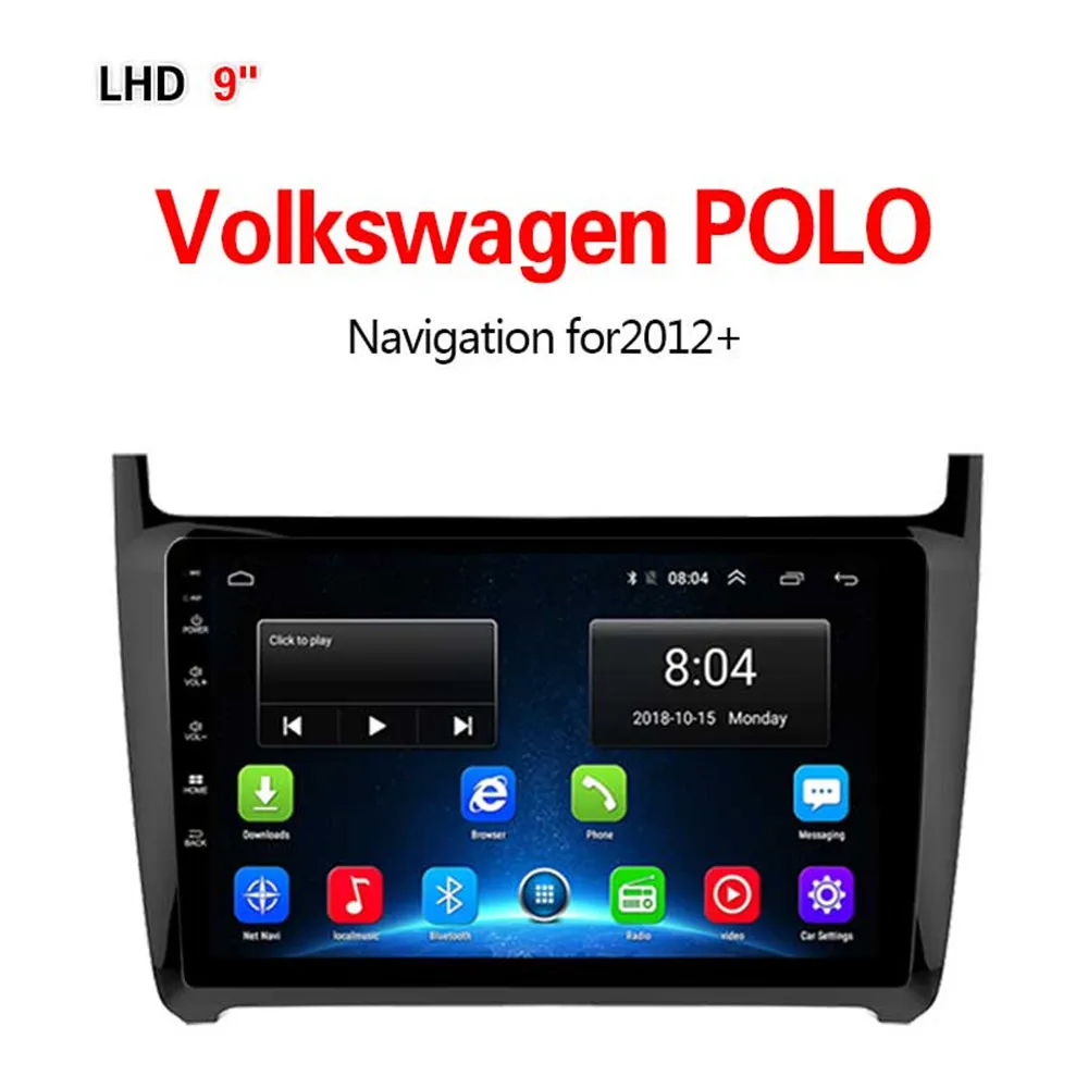 4G2G32G Lionet gps навигация для автомобиля Volkswagen POLO 2012+ 9 дюймов LV1005X - Размер экрана, дюймов: 4G2G32G