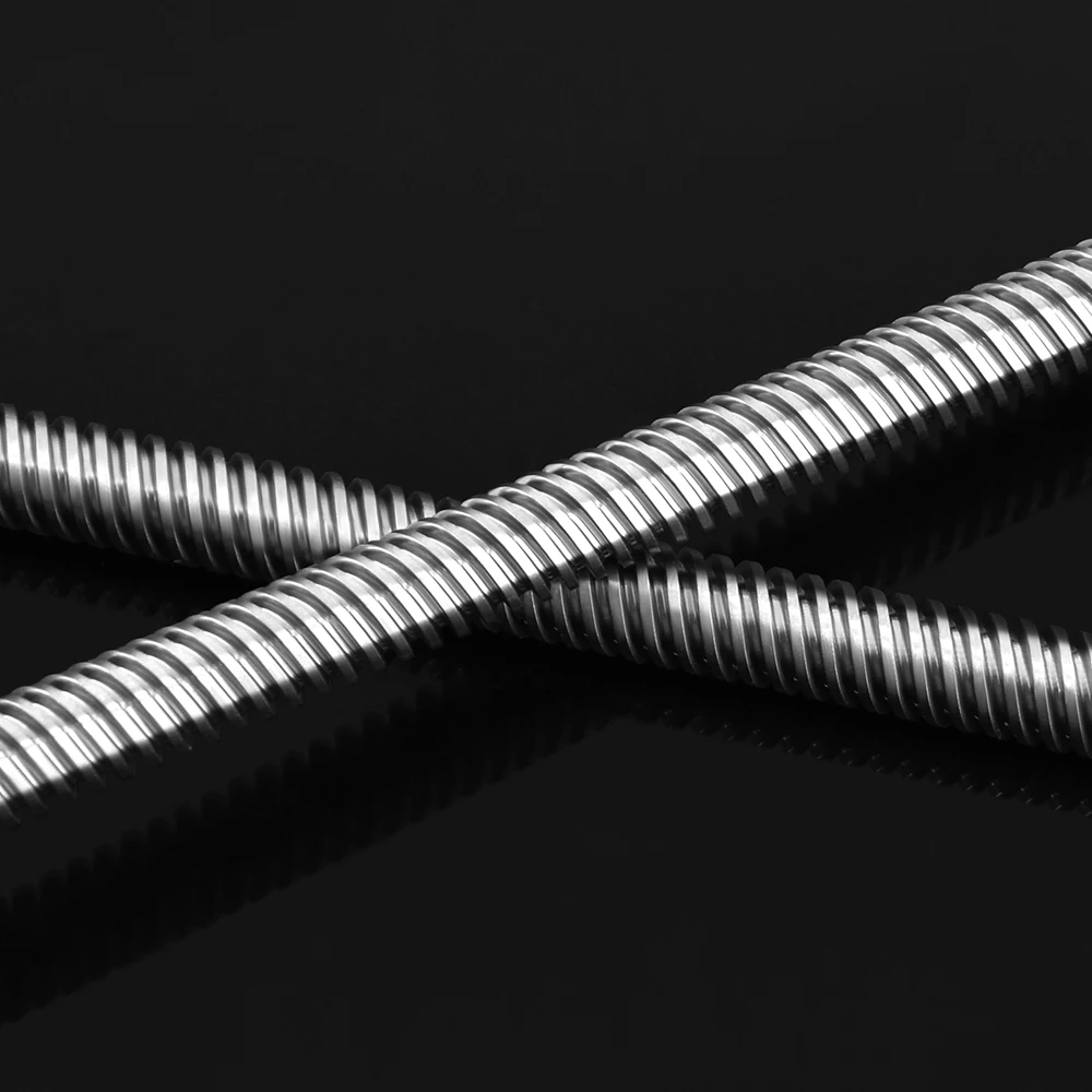 2 PCS 3D Printers Parts T8 Lead Screw 200mm 250mm 300mm 330mm 350mm lead screw 8mm Trapezoidal Screws Copper Nuts Leadscrew Part