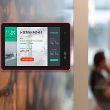 10,1 дюймовый умный планшет для конференц-зала(POE, NFC, камера, микрофон, колонки, 2 ГБ DDR3, 16 Гб nand flash, Android8.1