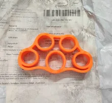 Empuñadura de dedo de 3kg-5kg, de silicona, entrenador de fuerza, anillo, pinza, expansor, entrenamiento, Fitness, empuñaduras de mano eléctricas, 1 ud.