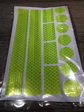 Pegatinas reflectantes para espejo retrovisor de coche, cinta reflectante para coche, accesorios, cinta Reflex Exterior