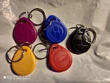 Lector de tarjetas Rfid portátil, copiadora duplicadora, programador de etiquetas de identificación con indicador de luz EM4305 T5577, 125KHz, tarjeta mando a distancia