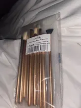 Jessup-Juego de brochas de maquillaje, 6 uds.-30 Uds., polvo dorado/rosa, sombra de ojos, cepillo de base