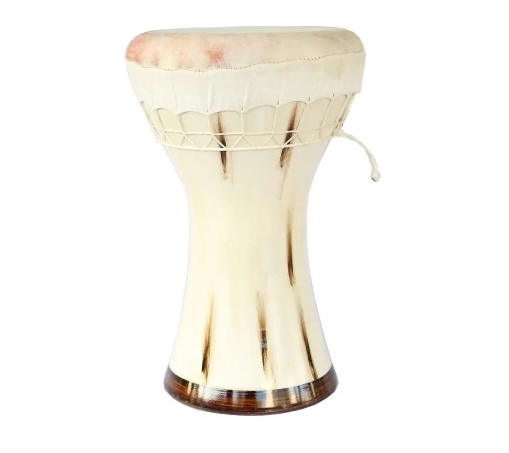 

Professional Solo Clay Darbuka Ceramic Dohola Doumbek KIK-422