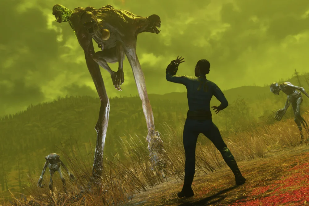 Диск для PS4 FALLOUT 76(рус. субтитры