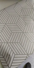 Stick Wallpaper Removable Vinyl-Film Geometric Silver Hexagon Haohome Peel Self-Adhesive
